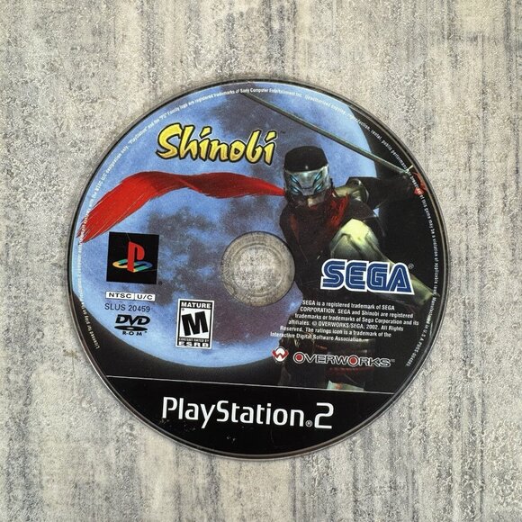 Shinobi (Sony PlayStation 2 PS2, 2002) DISC ONLY - Picture 1 of 3